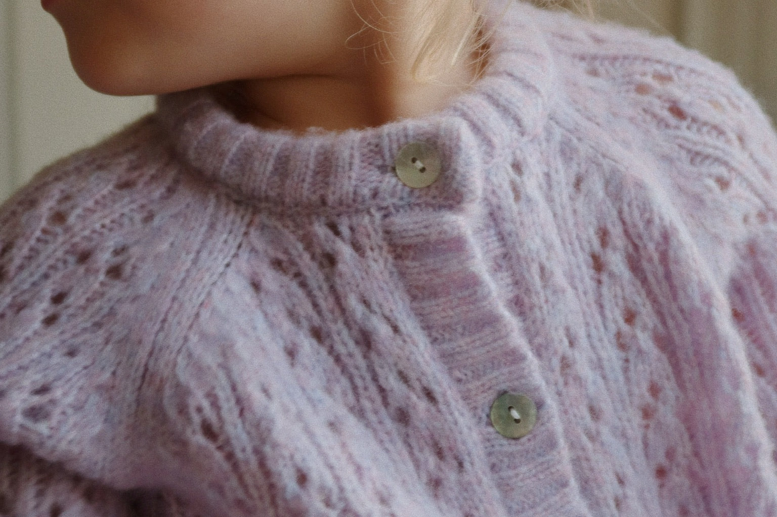 Konges Sløjd A/S Striktrøjer lavender mist