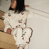 Konges Sløjd A/S JERSEY PANTS ma grande cerise glitter