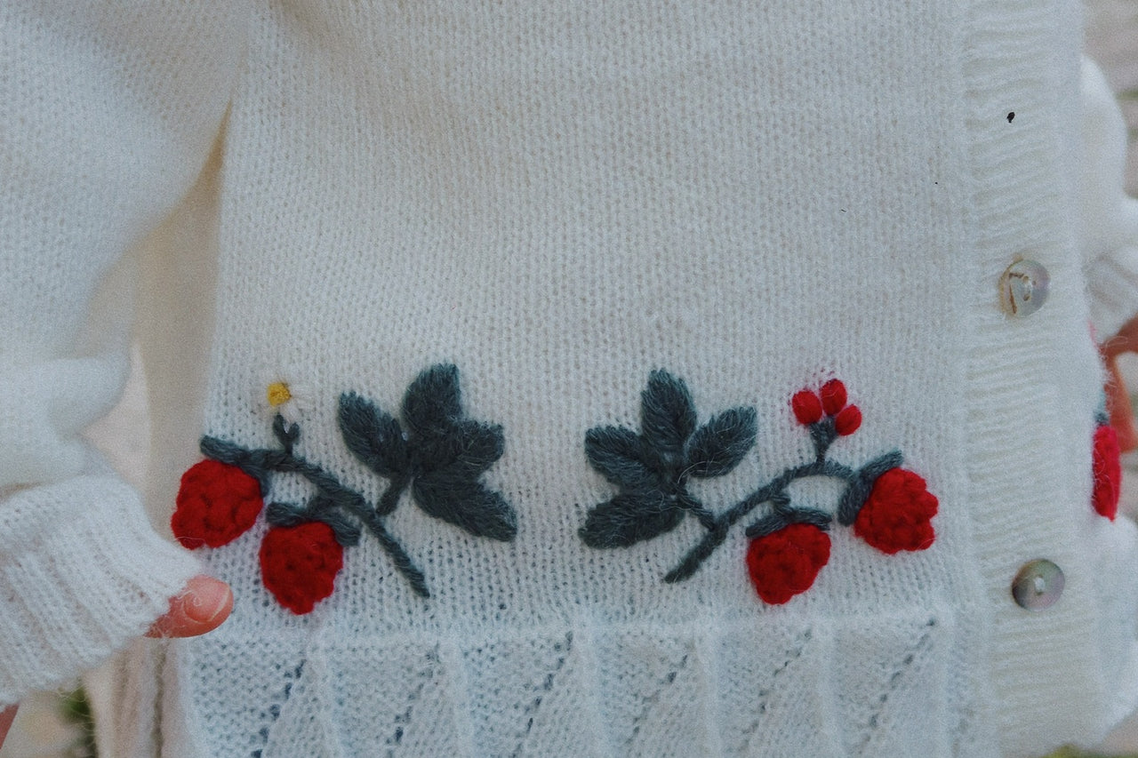 Konges Sløjd A/S KNITTED CARDIGANS bright white