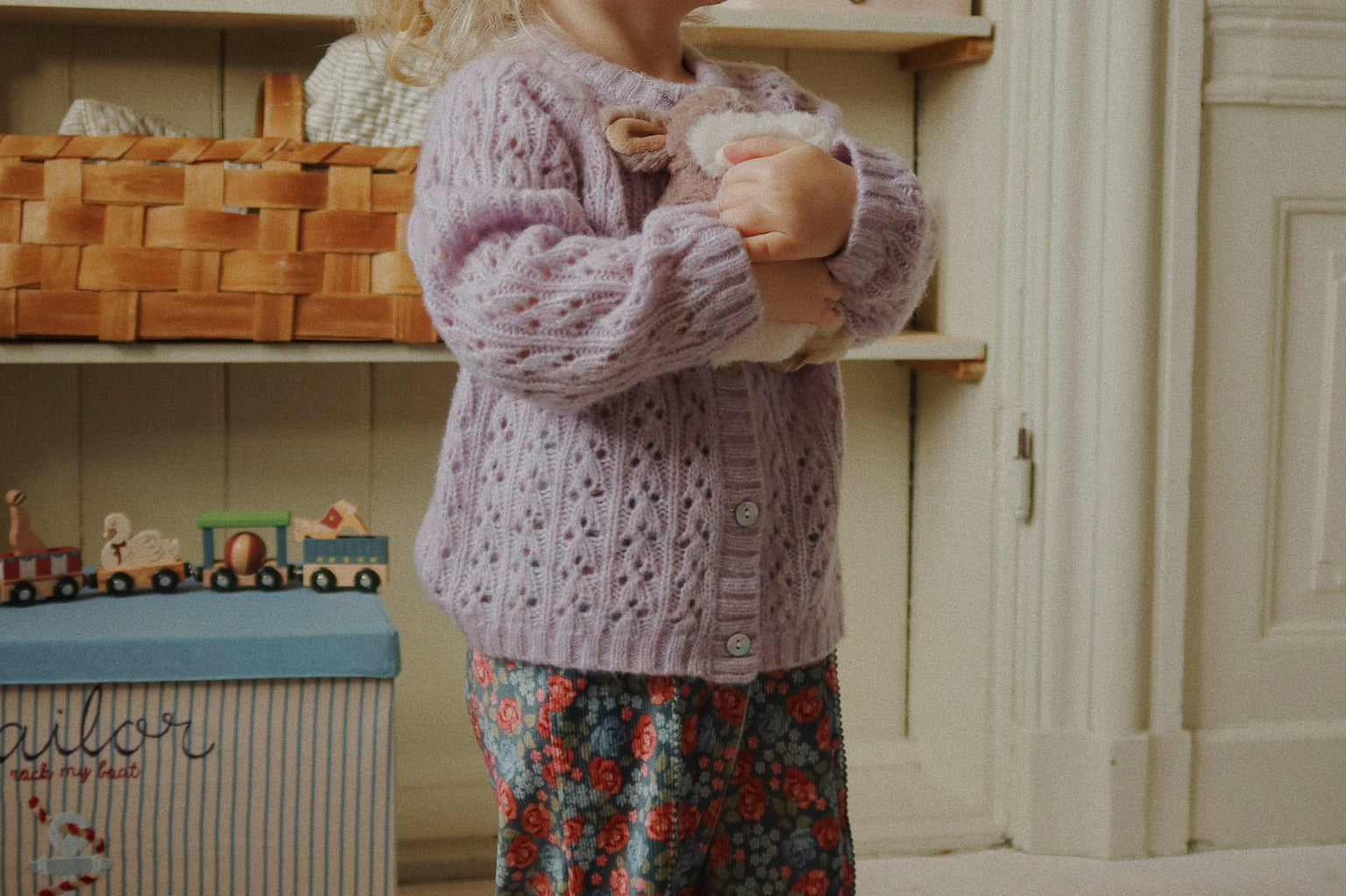 Konges Sløjd A/S Striktrøjer lavender mist