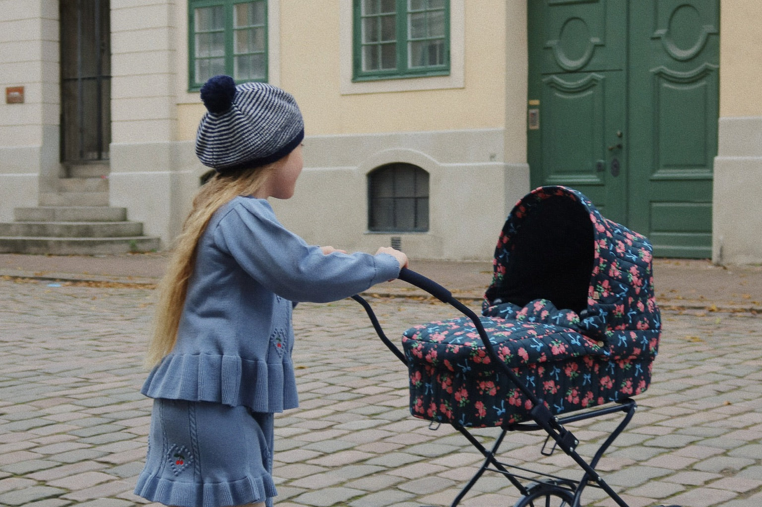 Konges Sløjd A/S Nederdele - Strik country blue