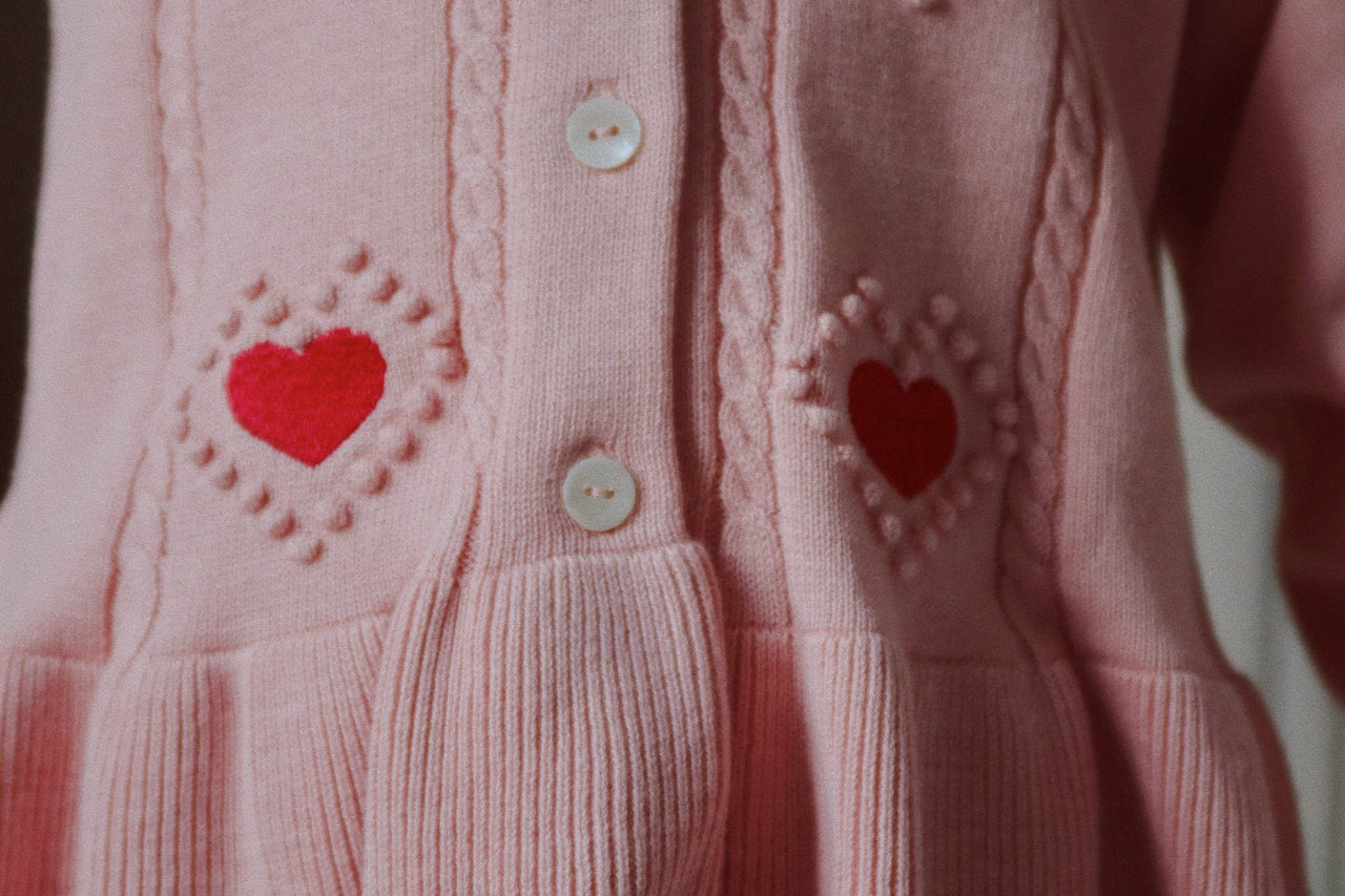 Konges Sløjd A/S KNITTED CARDIGANS silver pink