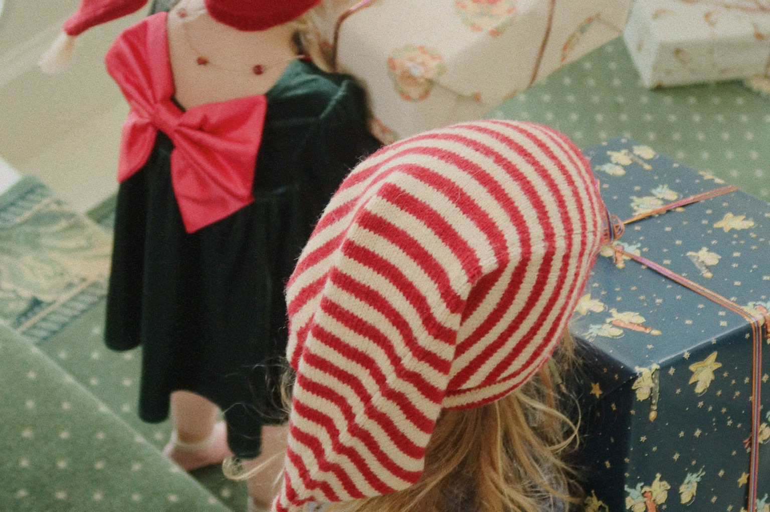 Konges Sløjd A/S Hatte christmas stripe
