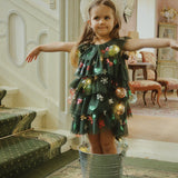 Konges Sløjd A/S WOVEN DRESSES hunter green
