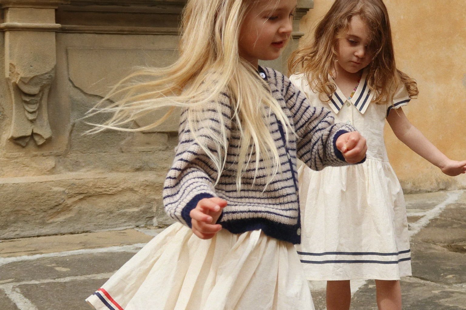 Konges Sløjd A/S Nederdel - Vævede eggnog