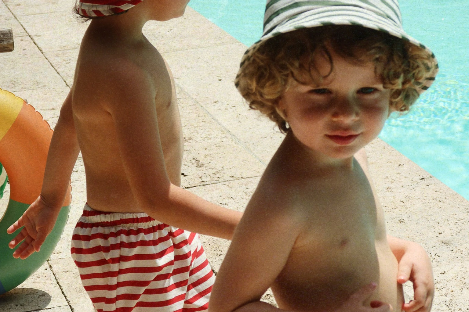 Konges Sløjd A/S UV SWIMHATS stripe verti