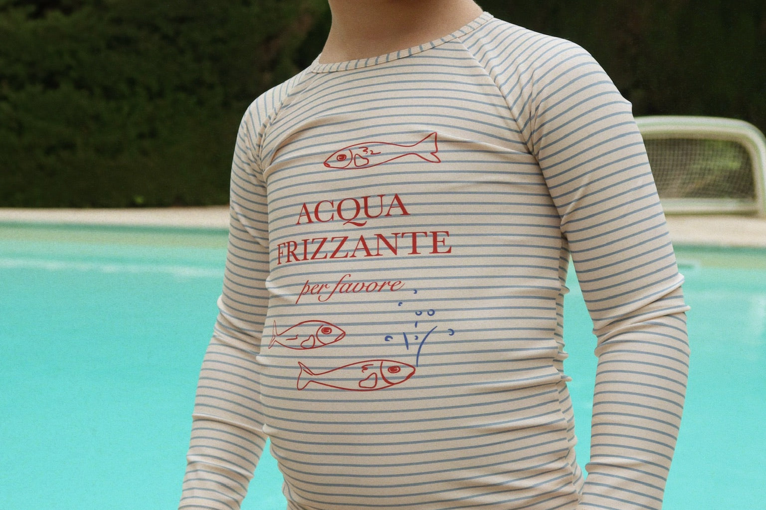 Konges Sløjd A/S SWIMSHORTS stripe bluie