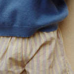 Konges Sløjd A/S WOVEN SHORTS & BLOOMERS soleil/bleu/basil stripe