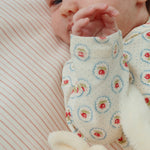 Konges Sløjd A/S Sengetøj - Baby stripie petite rose