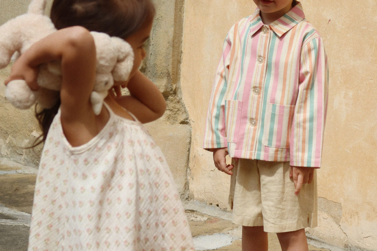 Konges Sløjd A/S WOVEN SHORTS & BLOOMERS sea mist