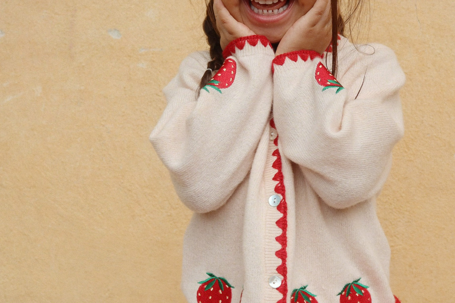 Konges Sløjd A/S Striktrøjer buttercream