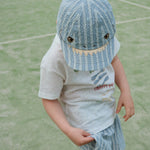 Konges Sløjd A/S Shorts og bloomers - Vævet trio bleu stripe