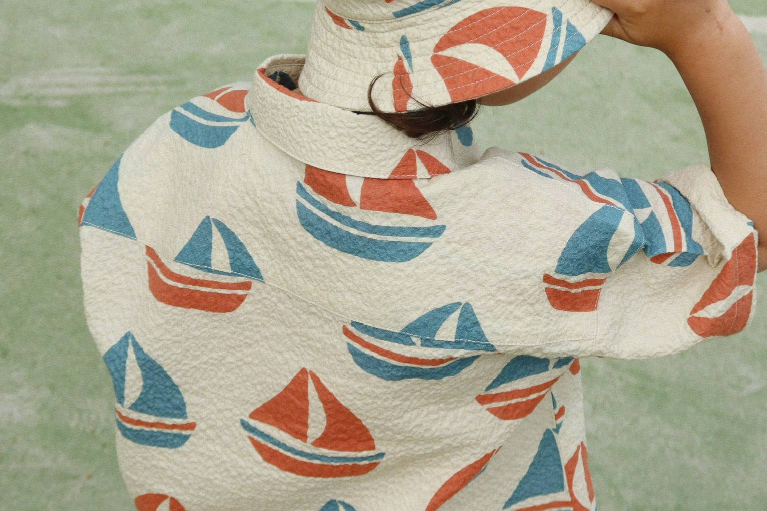 Konges Sløjd A/S Kortærmede bluser - Vævet ahoy