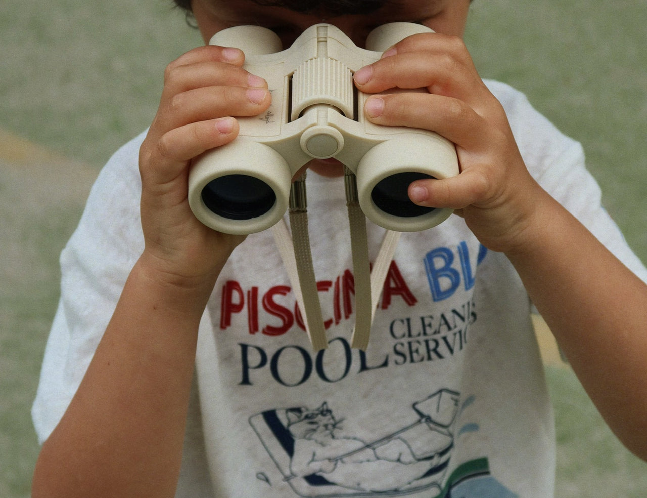 Konges Sløjd A/S JERSEY T-SHIRTS off white/piscina