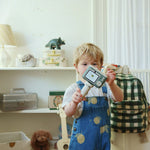 Konges Sløjd A/S Rompere og buksedragter - Vævet lemon denim