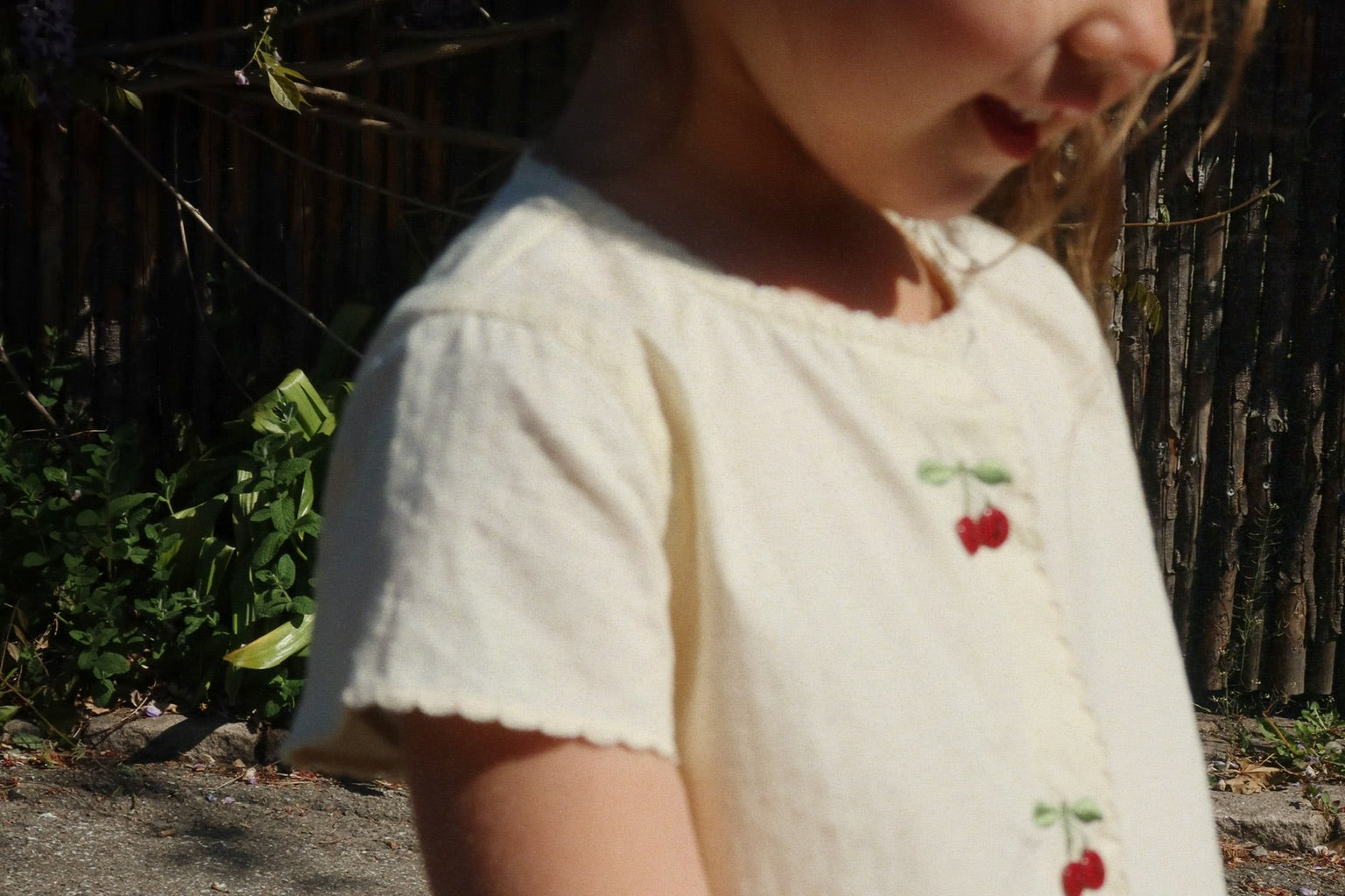 Konges Sløjd A/S WOVEN DRESSES cloud cream