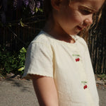 Konges Sløjd A/S WOVEN DRESSES cloud cream