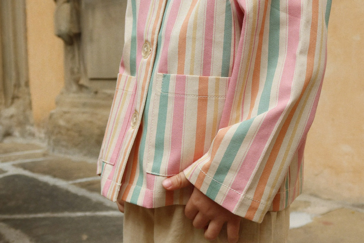 Konges Sløjd A/S Jakker og veste - Vævet miami stripe