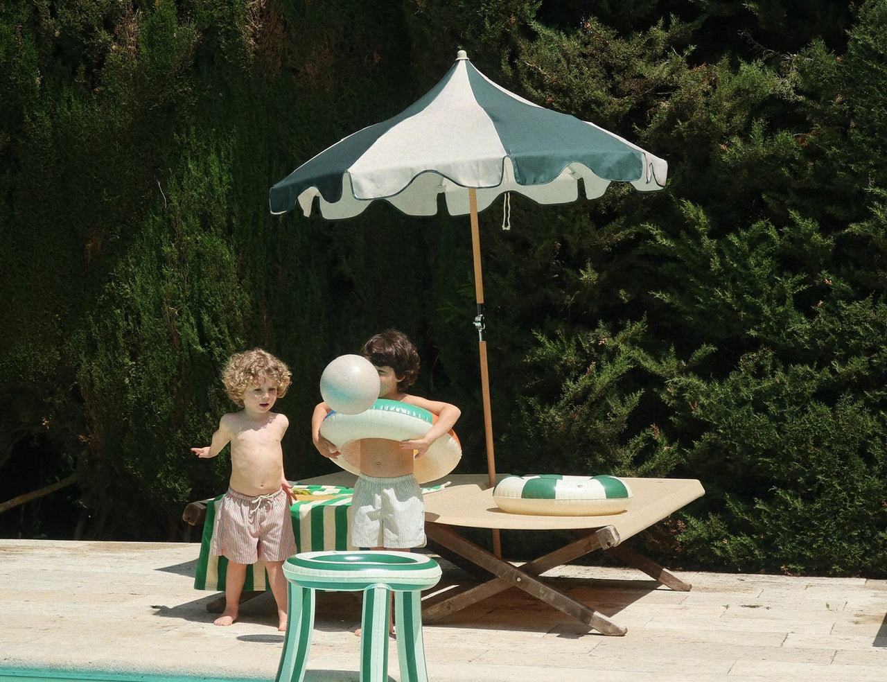 Konges Sløjd A/S BEACH TOYS green stripe