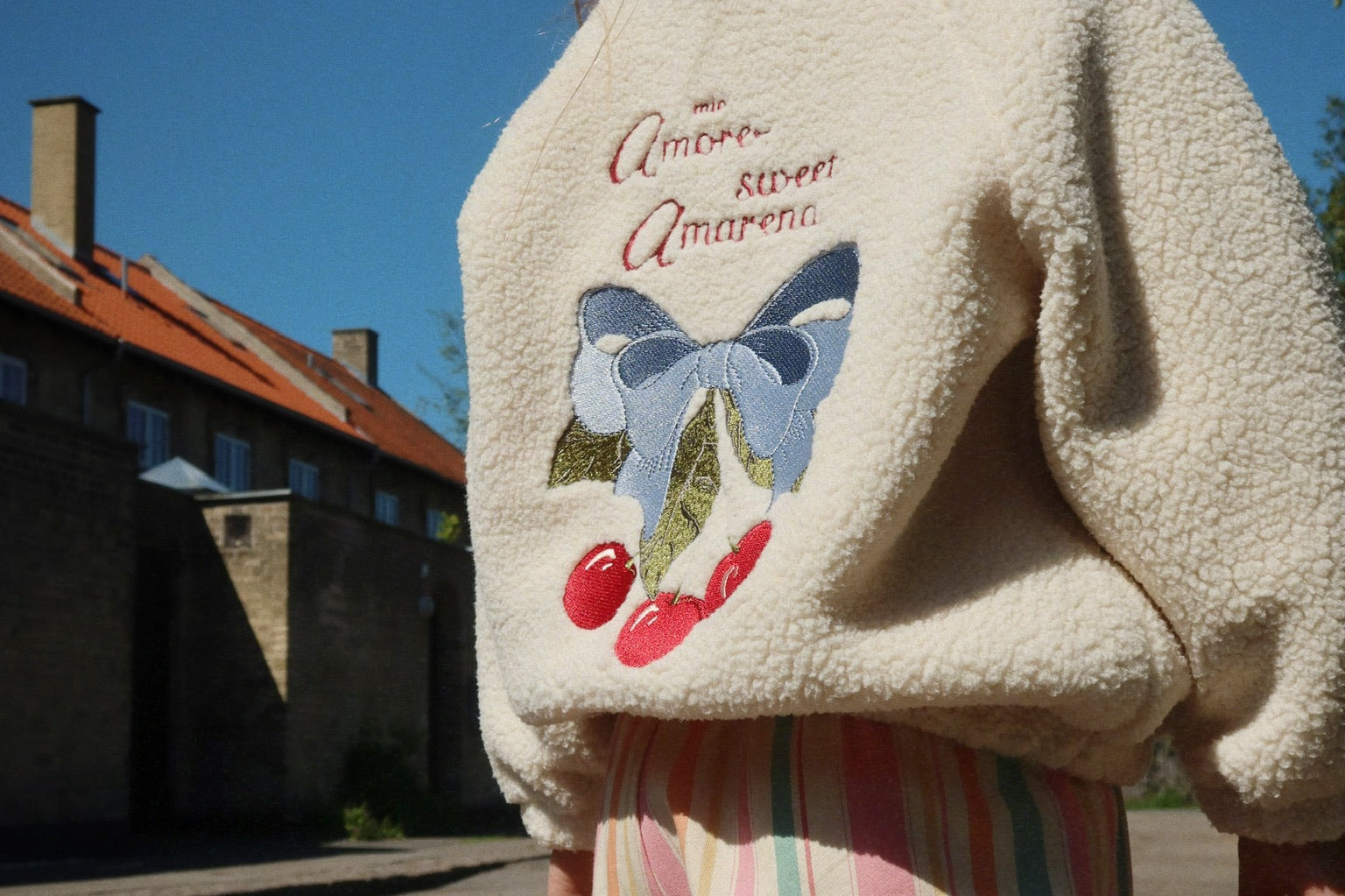 Konges Sløjd A/S Bukser - Vævet miami stripe