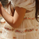 Konges Sløjd A/S WOVEN DRESSES buttercream