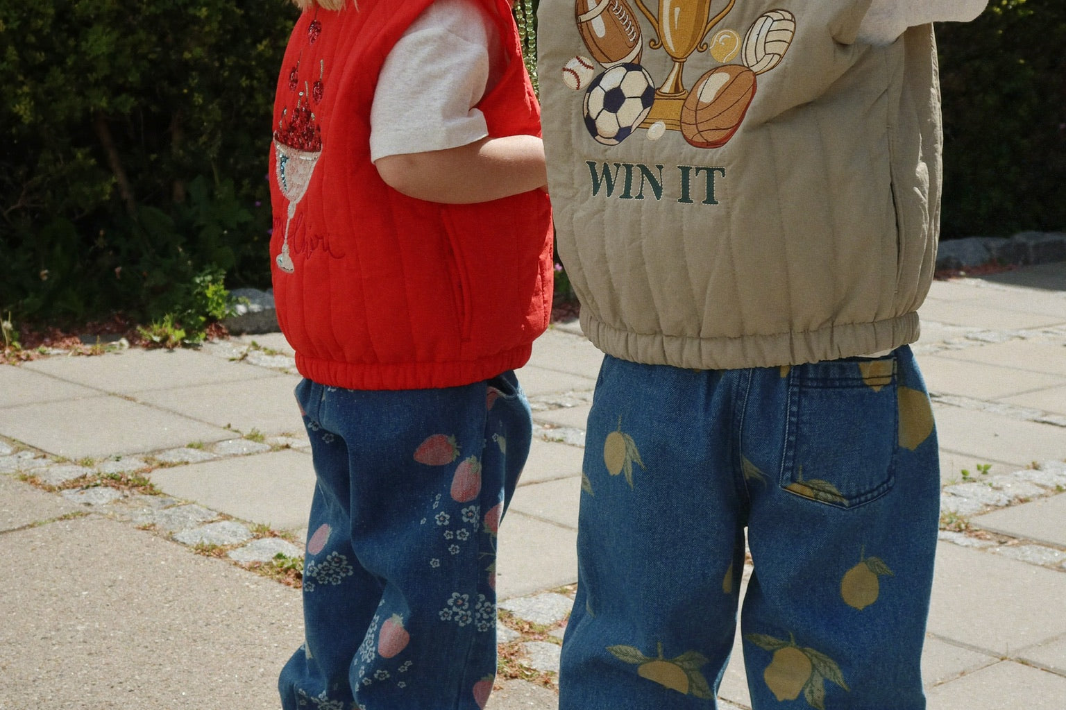 Konges Sløjd A/S Bukser - Vævet lemon denim