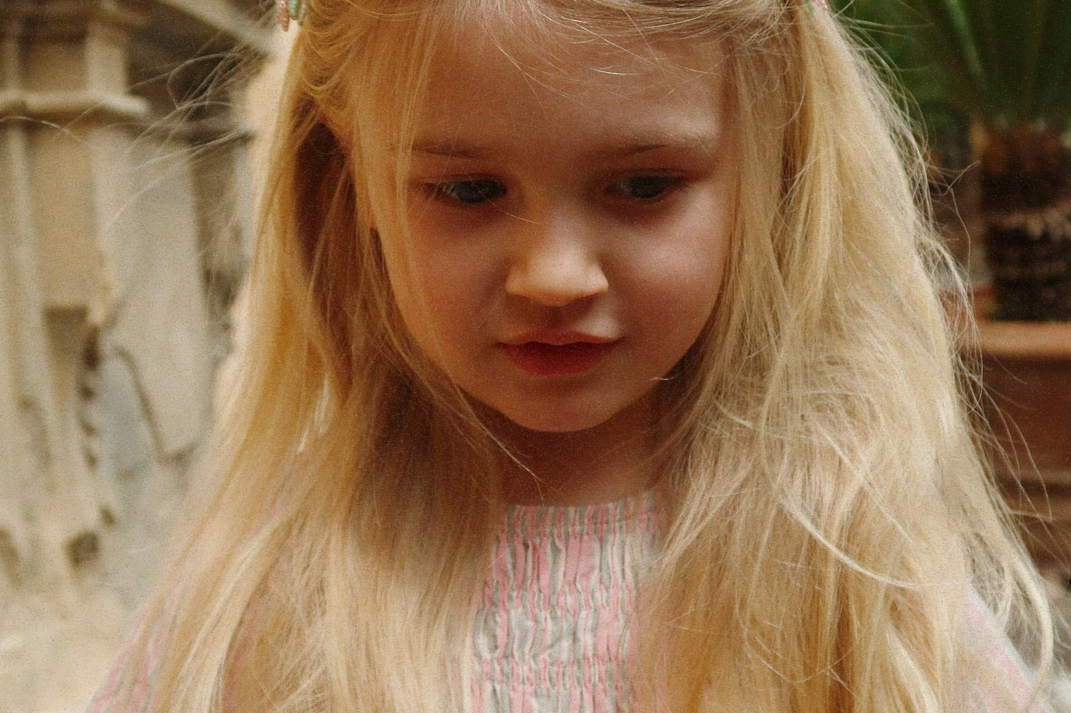 Konges Sløjd A/S WOVEN DRESSES blush stripe