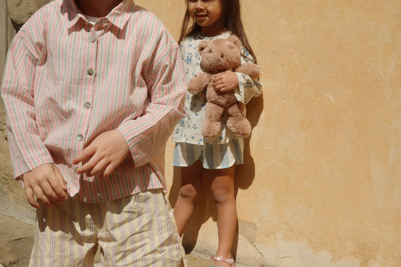 Konges Sløjd A/S WOVEN SHORTS & BLOOMERS soleil/bleu/basil stripe