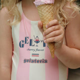 Konges Sløjd A/S SWIMSUITS candy rose stripe