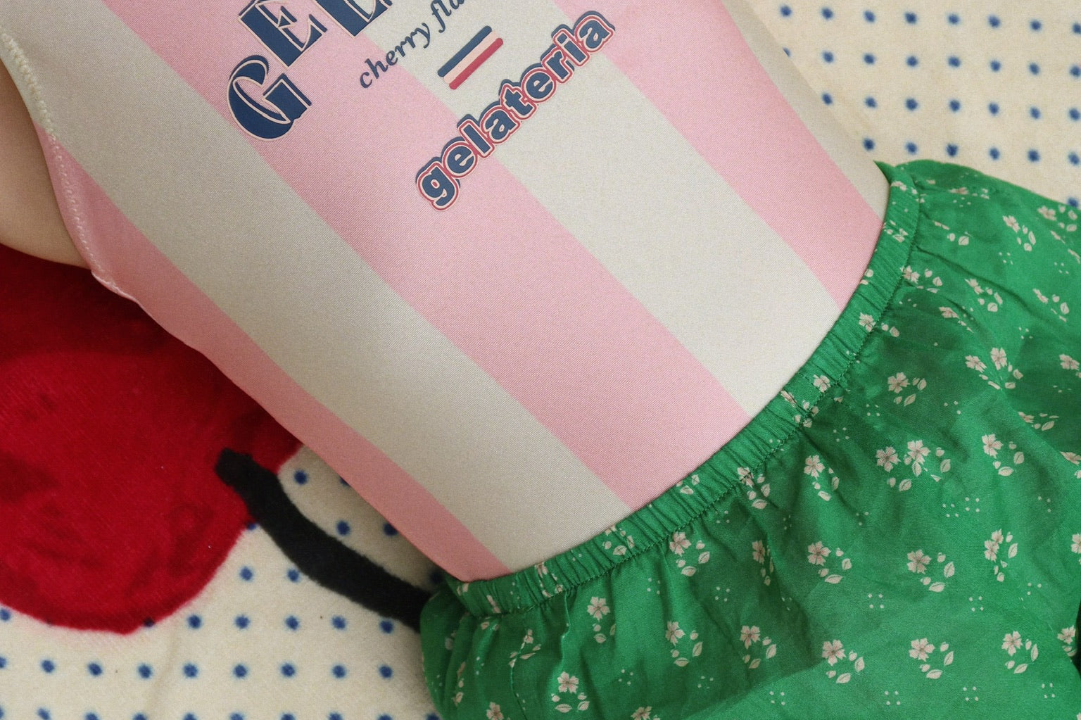 Konges Sløjd A/S SWIMSUITS candy rose stripe