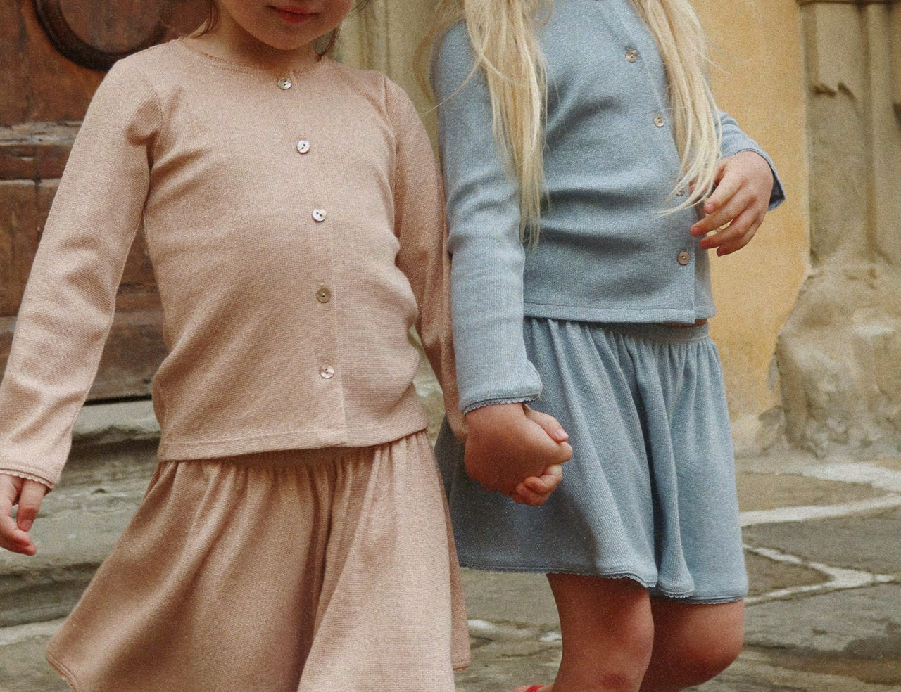 Konges Sløjd A/S JERSEY SKIRTS cameo rose