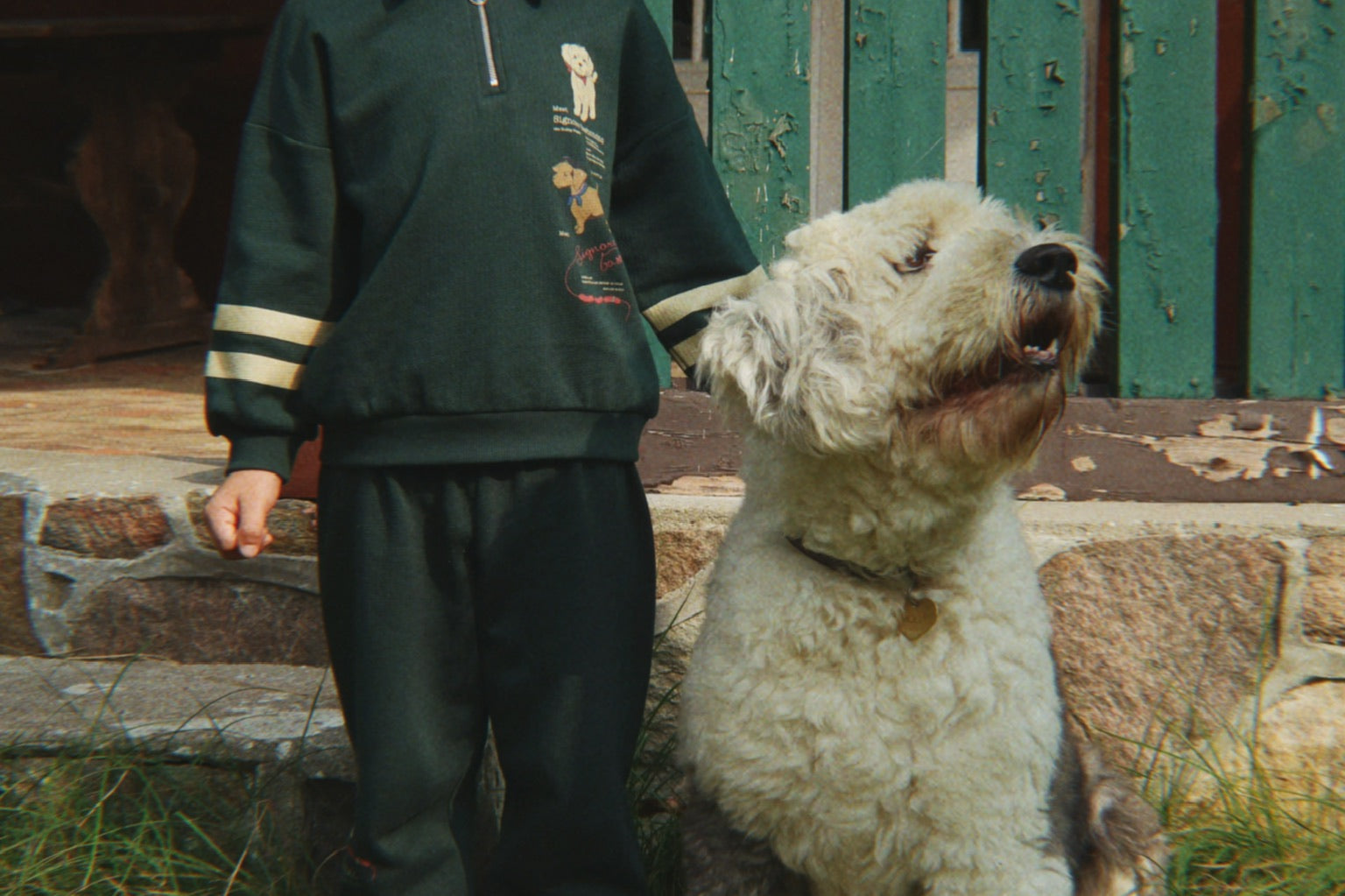 Konges Sløjd A/S Bukser - Jersey pine grove