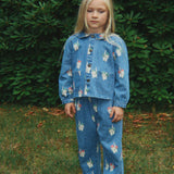 Konges Sløjd A/S Jakker og veste - Vævet bow kitty denim