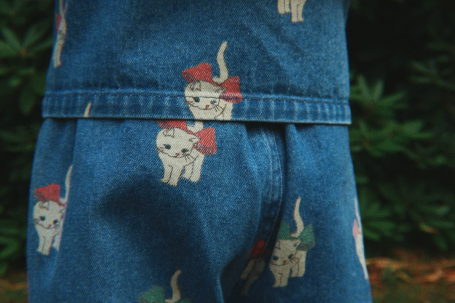 Konges Sløjd A/S Jakker og veste - Vævet bow kitty denim