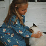 Konges Sløjd A/S Jakker og veste - Vævet bow kitty denim