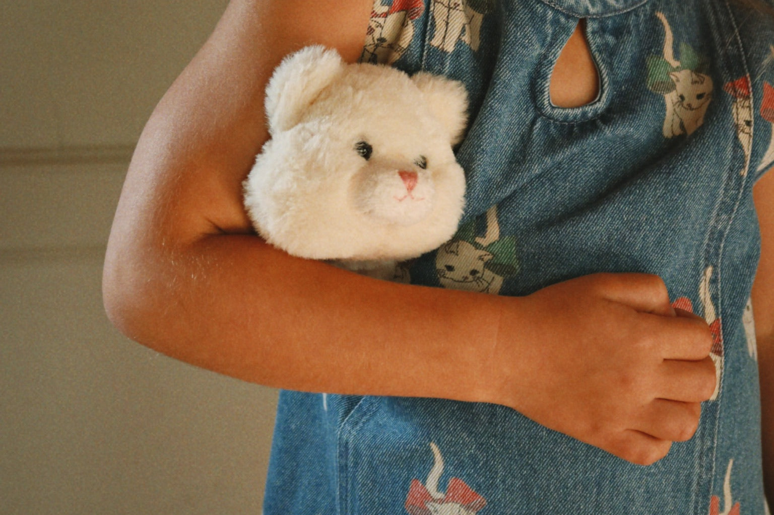 Konges Sløjd A/S WOVEN DRESSES bow kitty denim