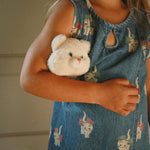 Konges Sløjd A/S WOVEN DRESSES bow kitty denim