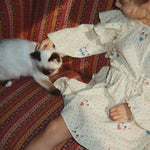 Konges Sløjd A/S WOVEN DRESSES dot miao mist