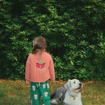 Konges Sløjd A/S Bukser - Vævet dot miao verde