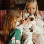 Konges Sløjd A/S Bukser - Vævet dot miao verde