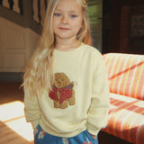 Konges Sløjd A/S Bukser - Vævet bow kitty denim