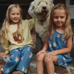 Konges Sløjd A/S WOVEN DRESSES bow kitty denim