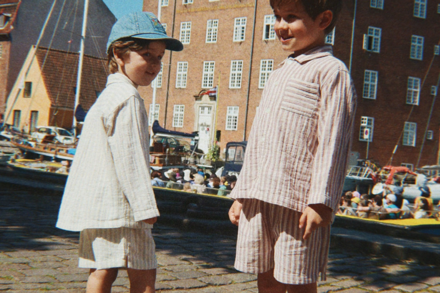 Konges Sløjd A/S WOVEN SHORTS & BLOOMERS red stripe