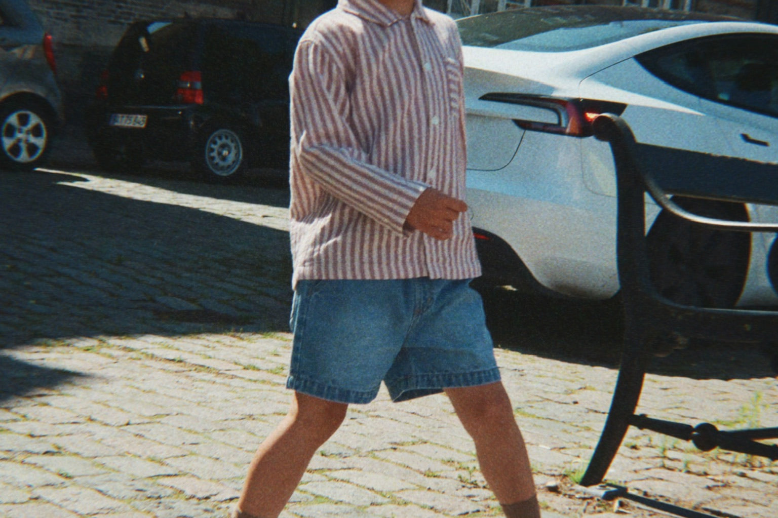 Konges Sløjd A/S WOVEN SHORTS & BLOOMERS denim blue