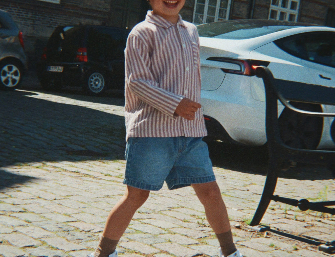 Konges Sløjd A/S WOVEN SHORTS & BLOOMERS denim blue