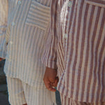 Konges Sløjd A/S WOVEN SHORTS & BLOOMERS red stripe