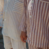 Konges Sløjd A/S WOVEN SHIRTS red stripe