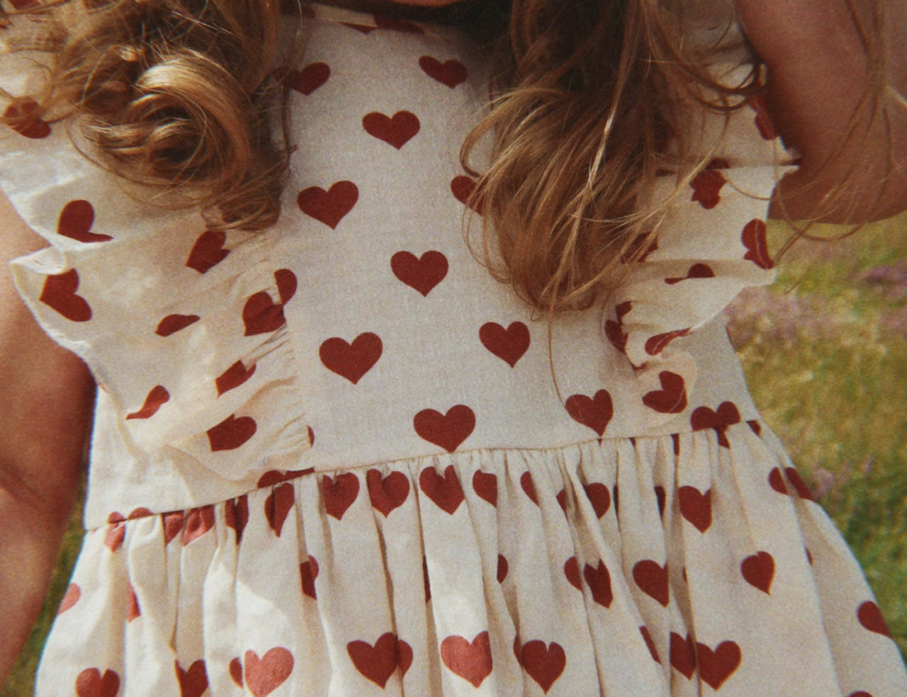 Konges Sløjd A/S WOVEN DRESSES amour rouge
