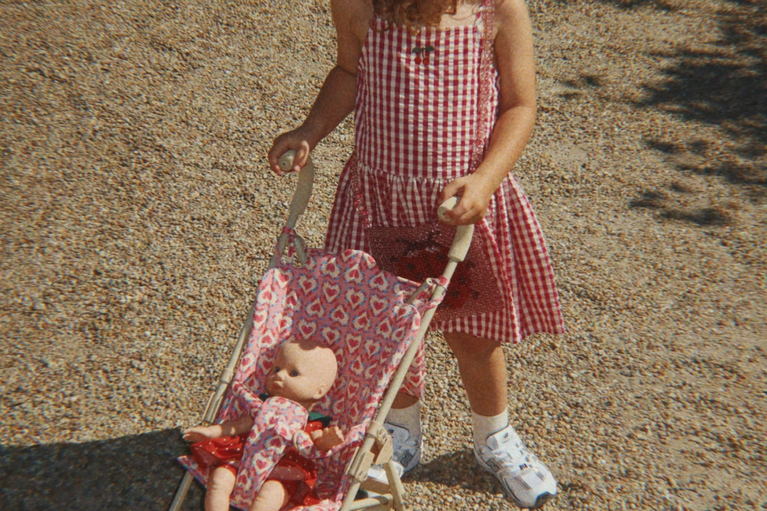 Konges Sløjd A/S WOVEN DRESSES raspberry check