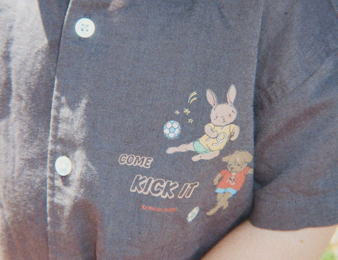 Konges Sløjd A/S WOVEN SHORT SLEEVE SHIRTS magnet